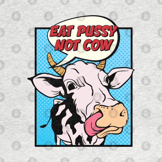 Retro Vegan Joke Eat Not Animals by skinnyrepublic